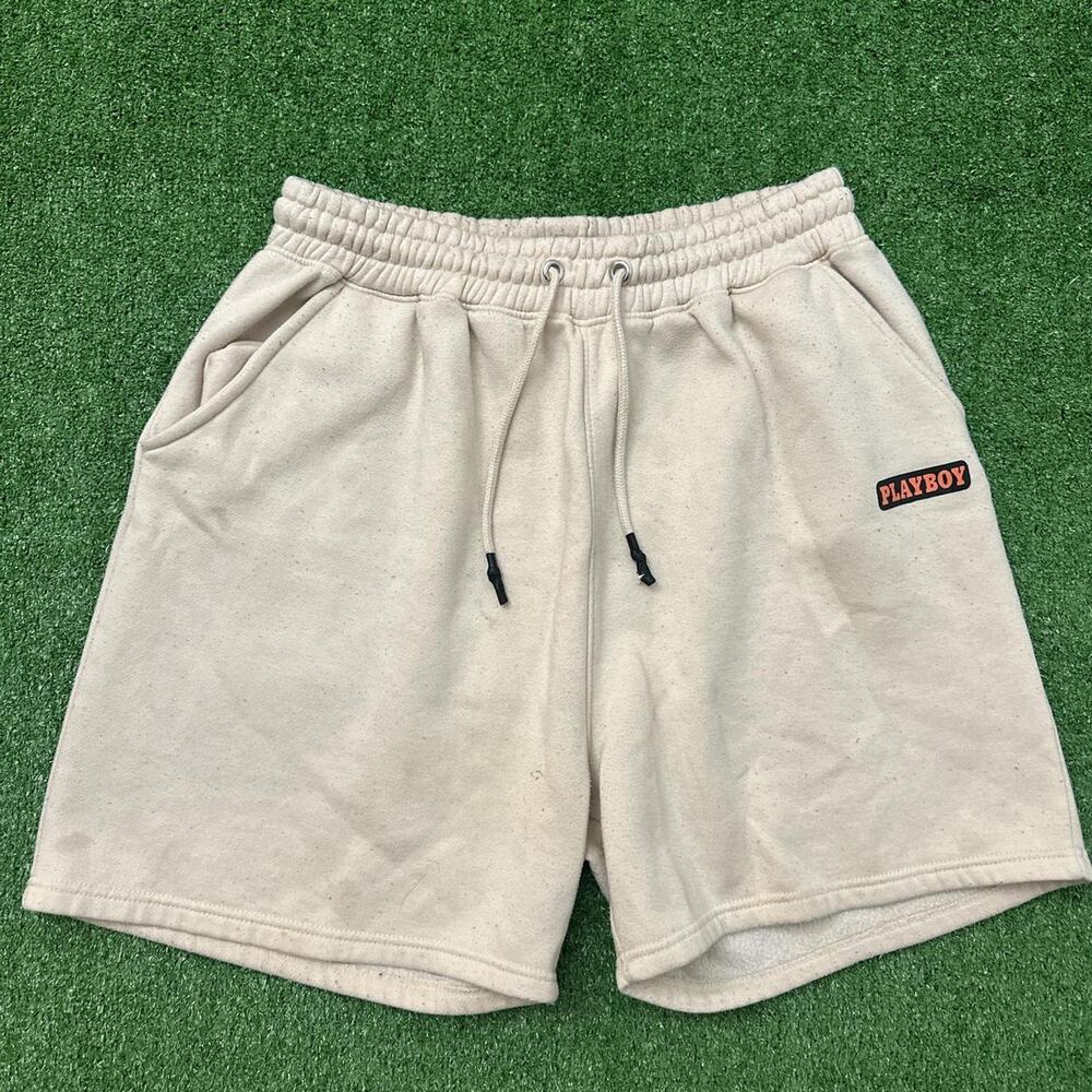 Vintage Peach / Cream Playboy Shorts